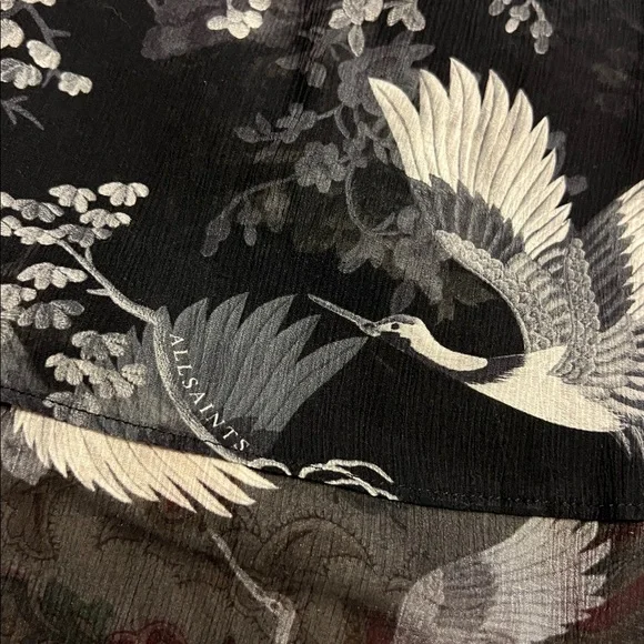 🆕 ALL SAINTS Liza Peggy Top Off The Shoulder Blouse - Picture 8 of 12